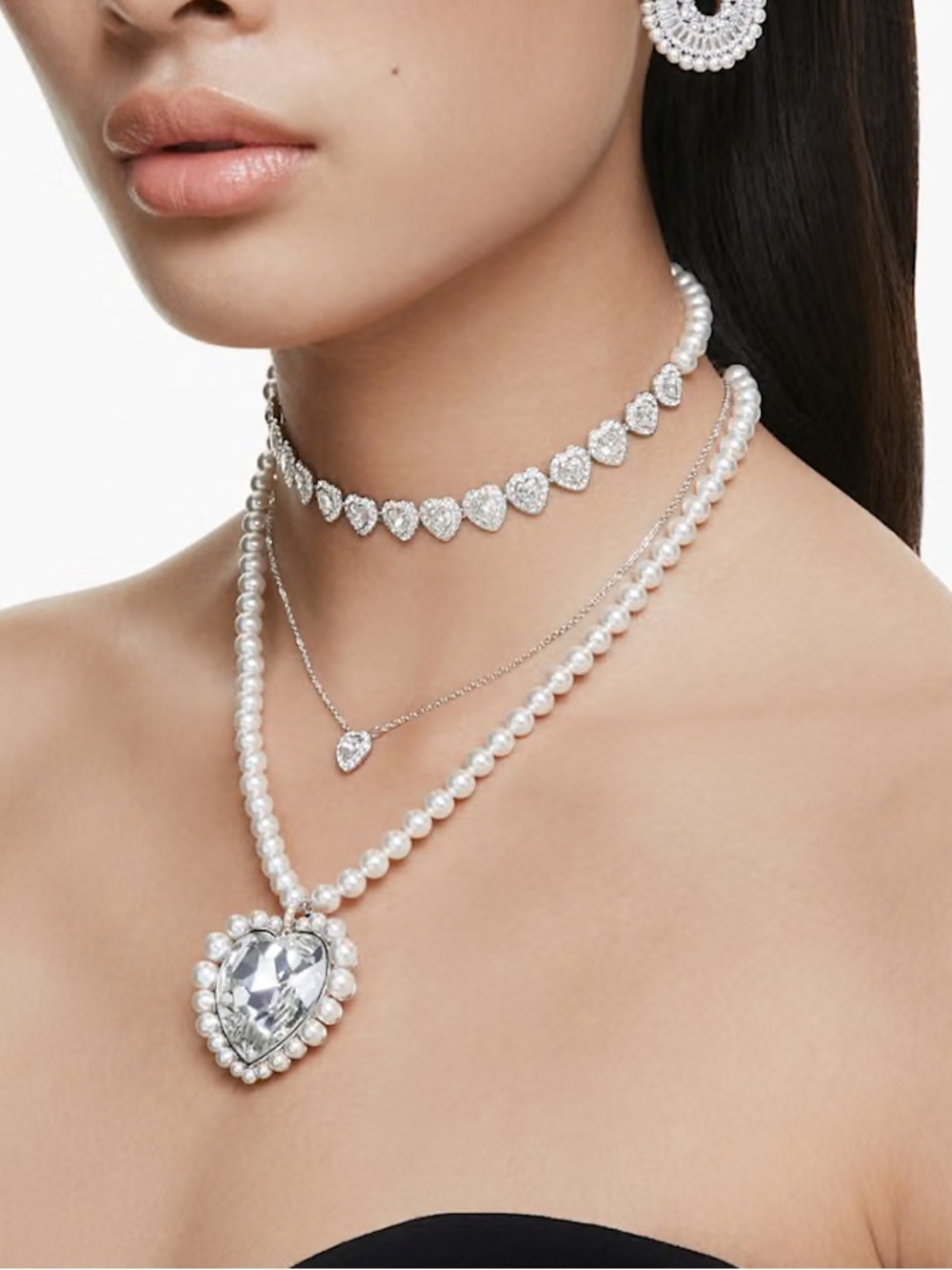 Ariana Grande x Swarovski Heart Pendant NIB Retail:$159 - Picture 3 of 7